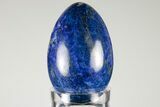 Polished Lapis Lazuli Egg - Pakistan #194506-1